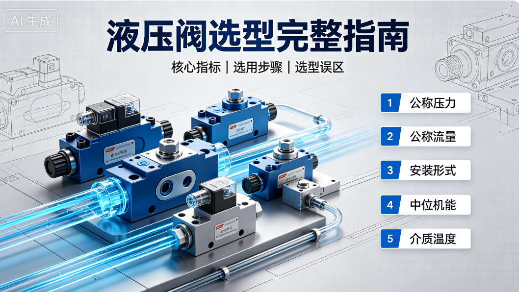 液压阀选型方式