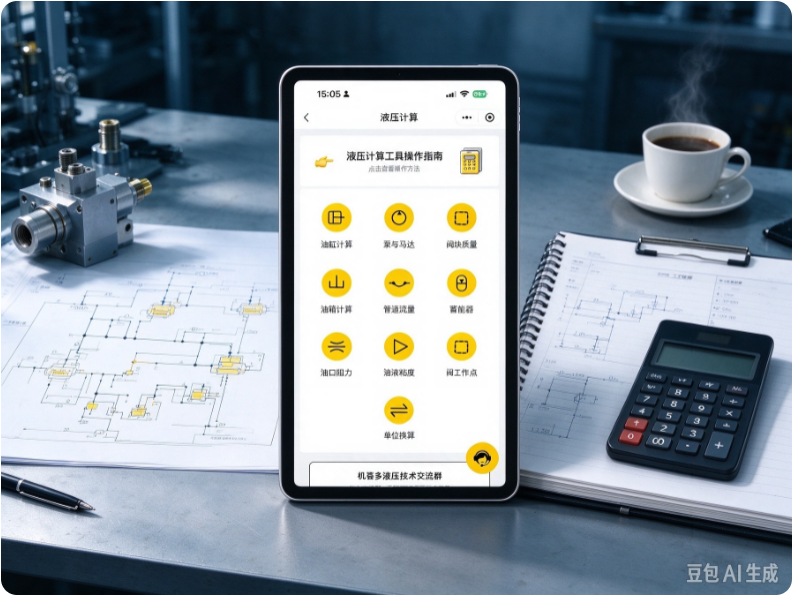 机荟多液压维修工具箱 + 液压诊断小程序快速定位故障