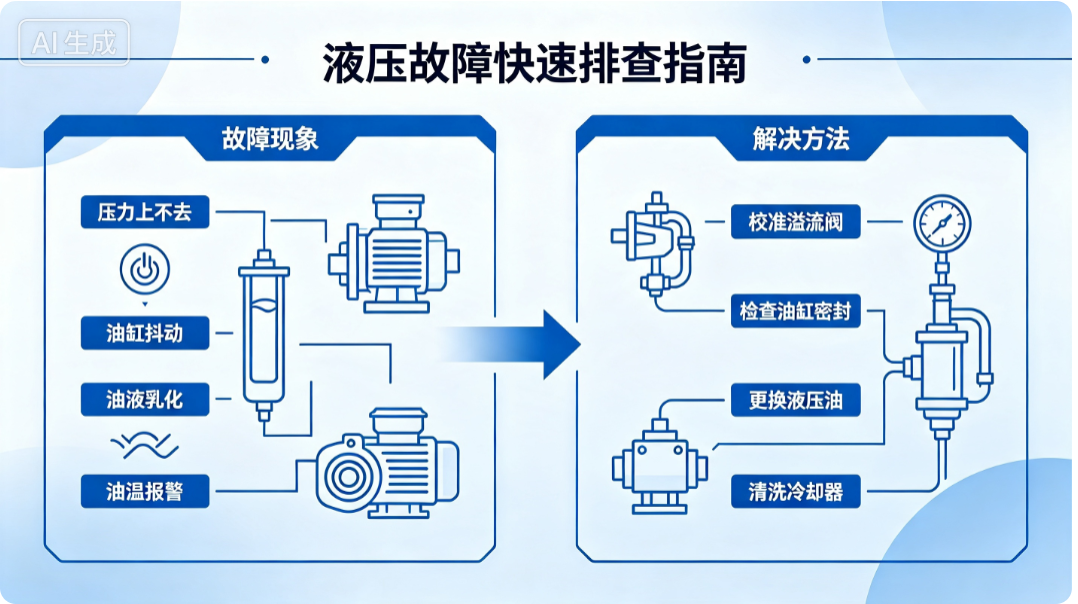 液压故障快速排查