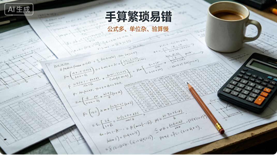 液压计算不用记公式