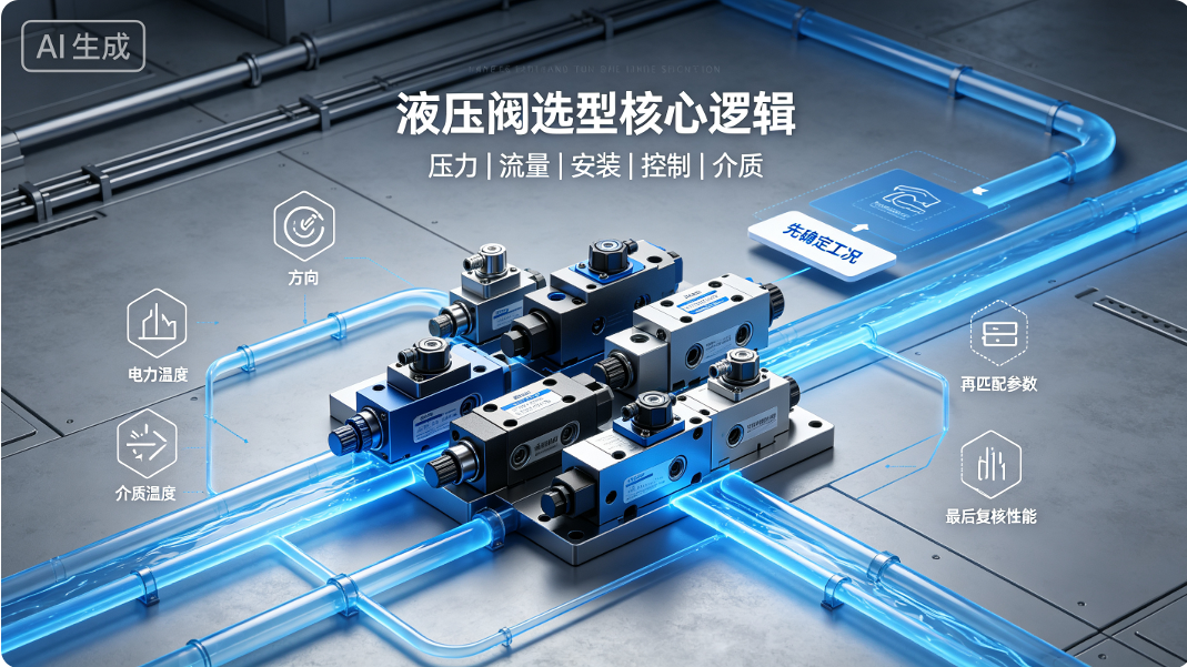 液压阀选型