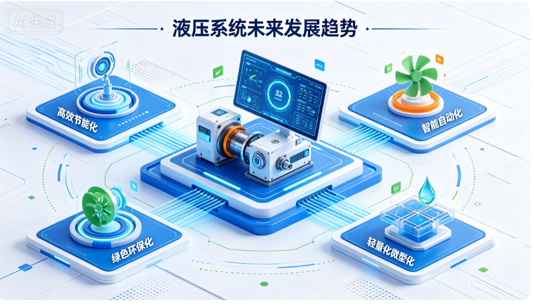 智能液压系统未来发展科技图